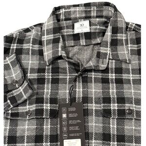 NWT $125 7 Diamonds Generation Soft Flannel Long Sleeve Shirt Men's ‎ XL Plaid